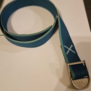 Chaco Blue and Green Belt Bag